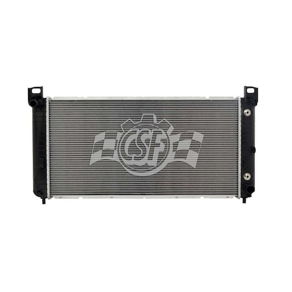 Csf 3653 1 Row Plastic Tank Aluminum Core Radiator 3653 - main